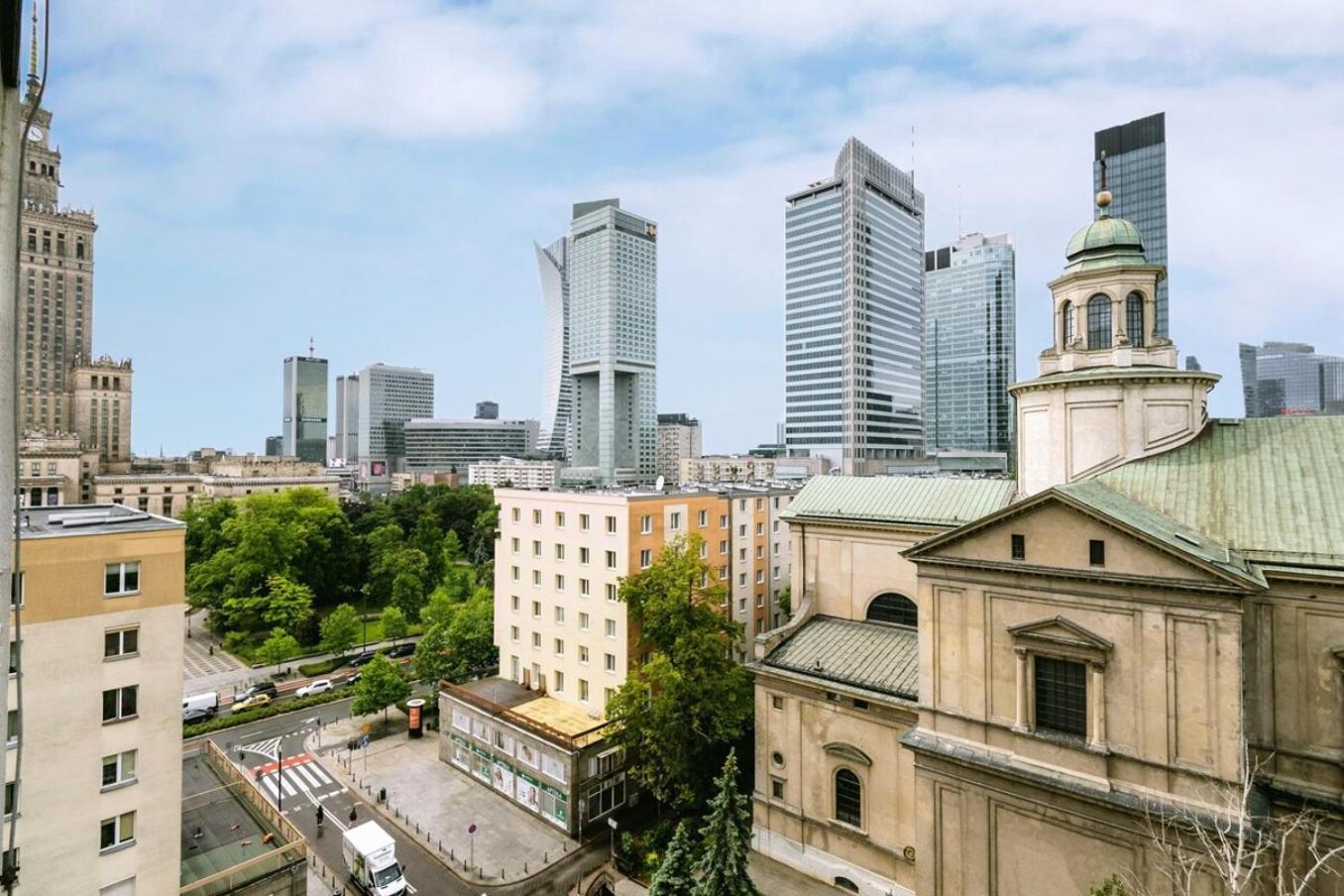 Cinnamon Apartment Metro Swietokrzyska วอร์ซอ ภายนอก รูปภาพ